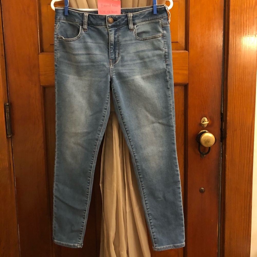 Light wash jegging